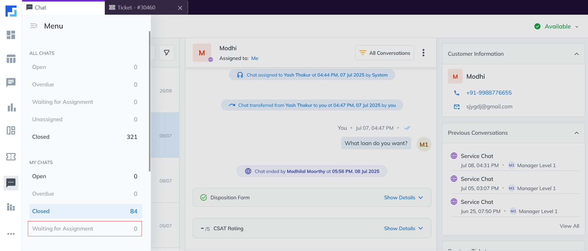 LeadSquared Service CRM Product Updates