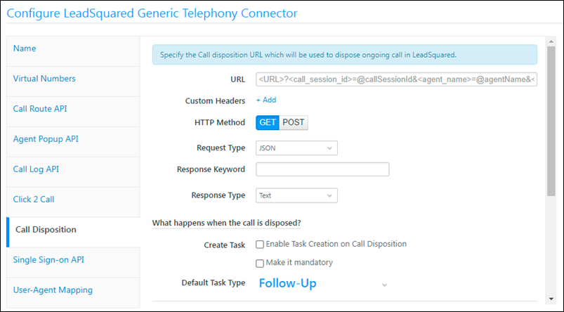 LeadSquared Telephony Integrations