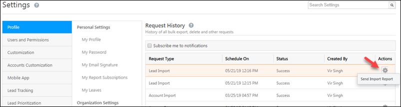 Import Leads into LeadSquared