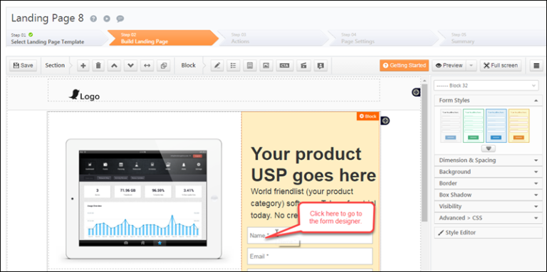 How to Use Dependent Lead Fields in Landing Pages - Help & Support