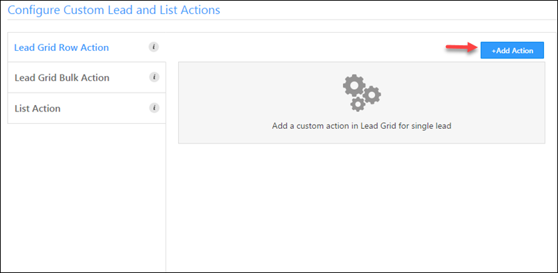 LeadSquared Custom Lead and List Actions