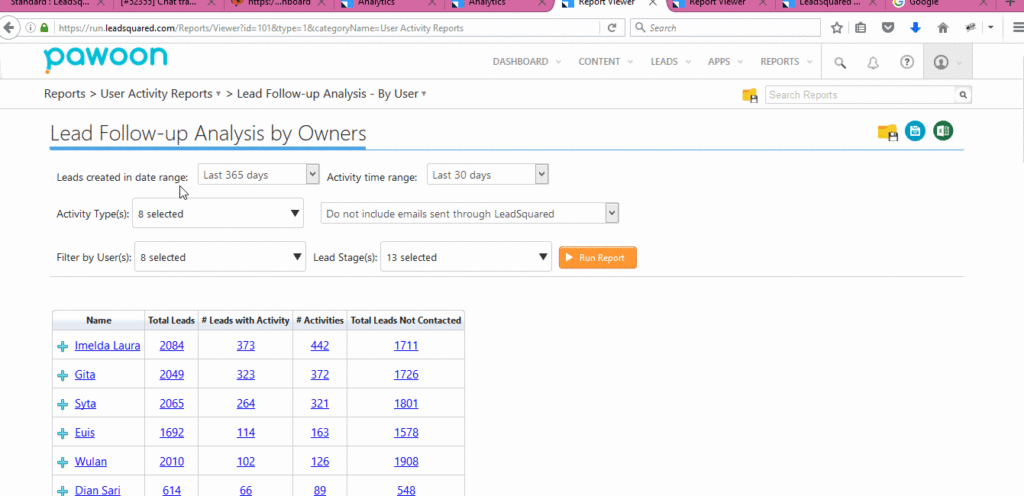 Facebook contact form picture