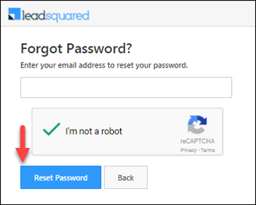 Forgot password id