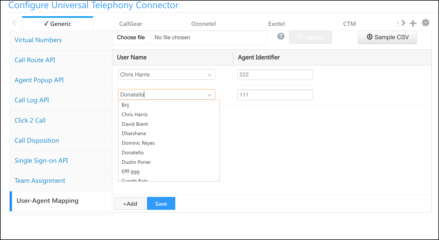 user-agent mapping