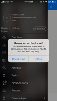 check out reminder on ios
