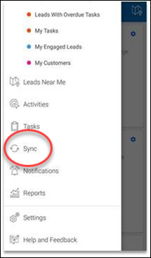 sync mobile data
