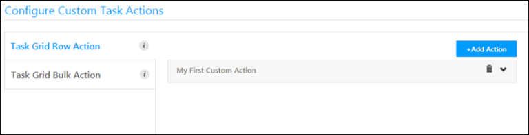 Custom Task Actions Connector - Help & Support