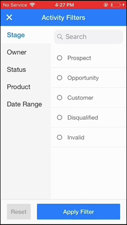 LeadSquared Mobile App updates