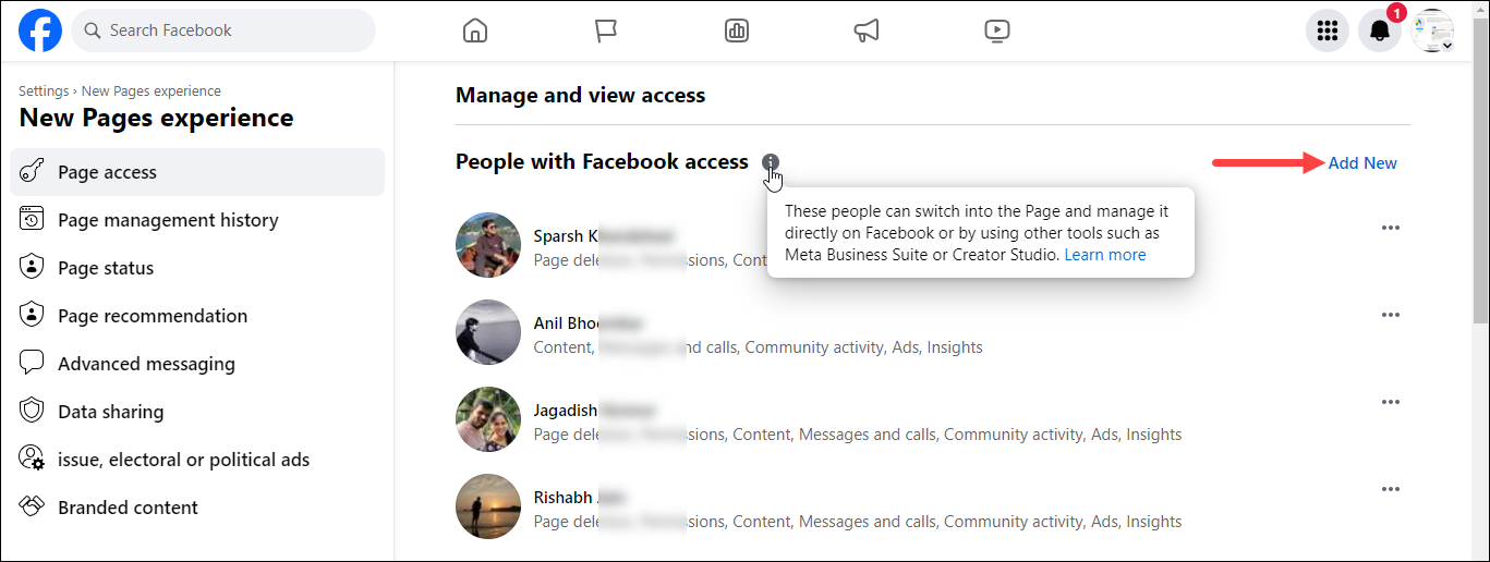 Facebook LeadSquared Integration