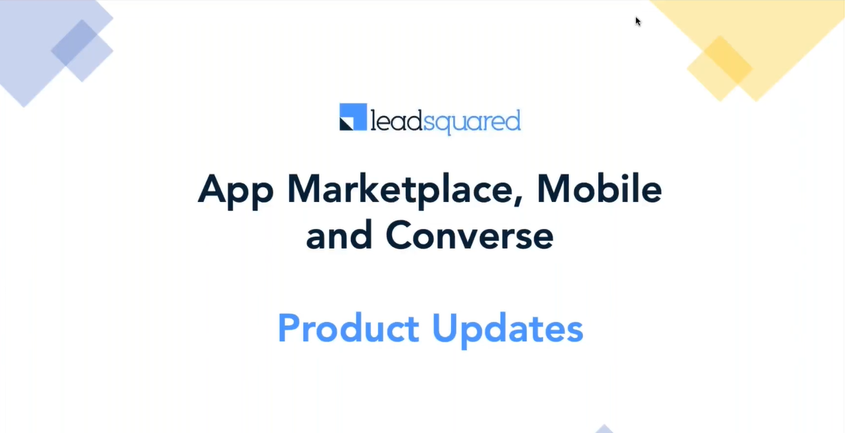 LeadSquared Webinar