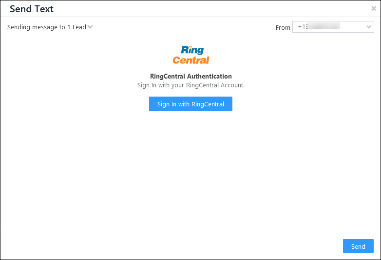 LeadSquared RingCentral Integration