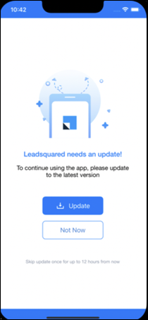 LeadSquared iOS App Update