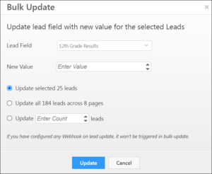 Manage Leads - Help & Support