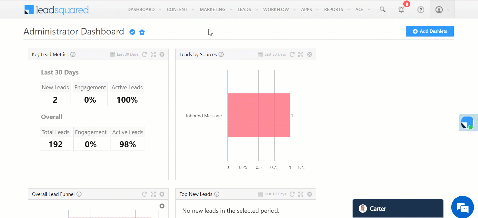 LeadSquared - Html editor email campaign using template