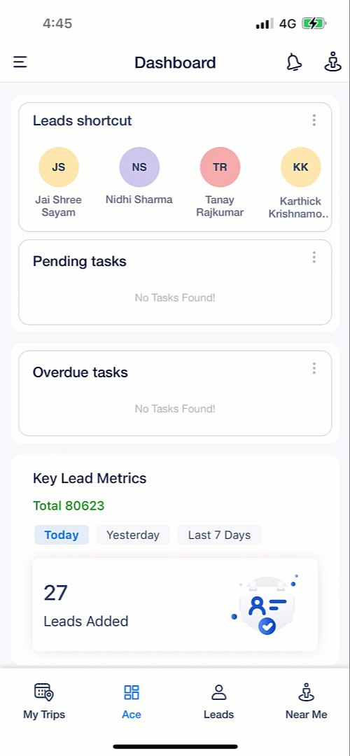 LeadSquared - Converse in Mobile App