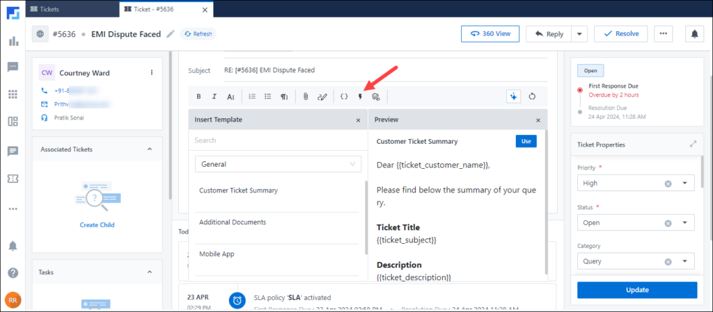 Quick Replies Admin Set-up - LeadSquared Help and Support