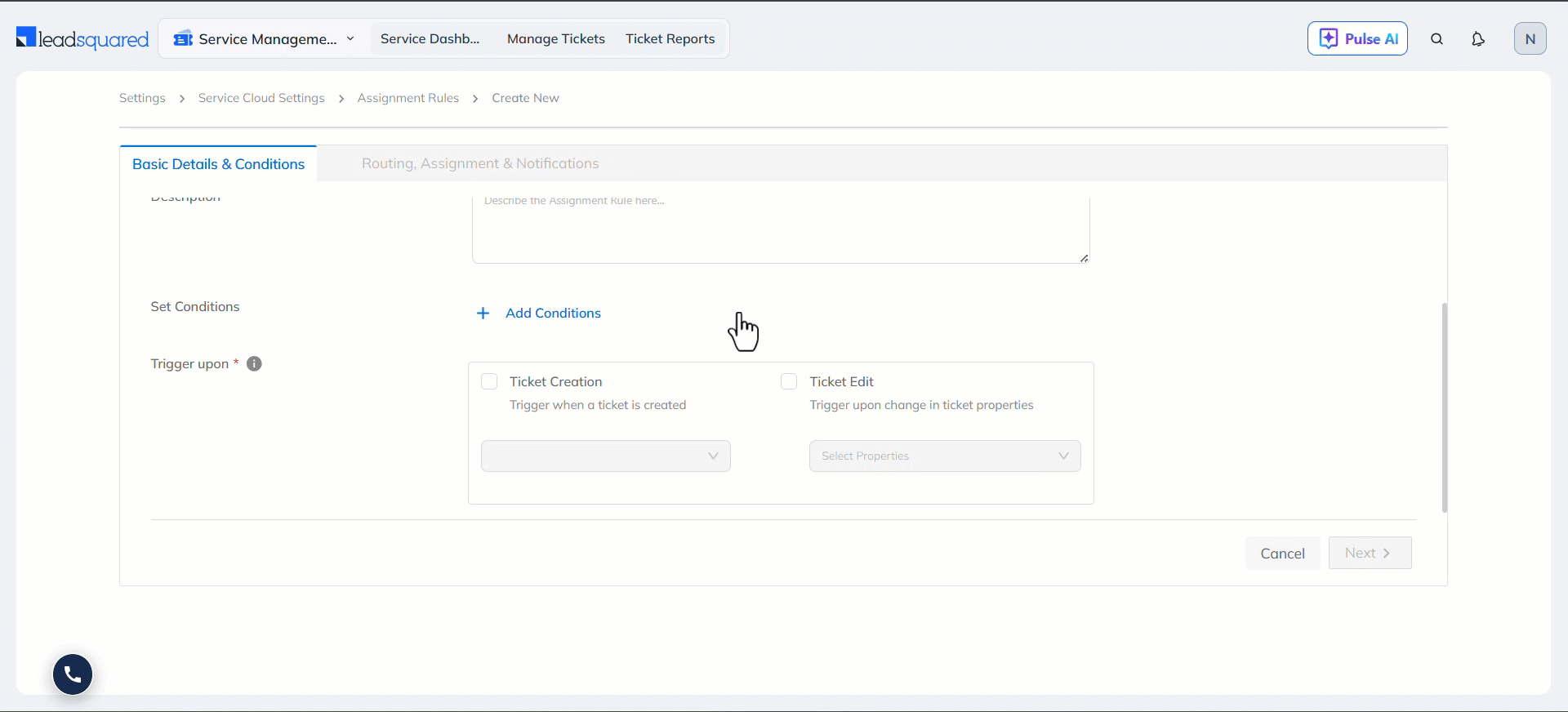 LeadSquared Assignment Rules