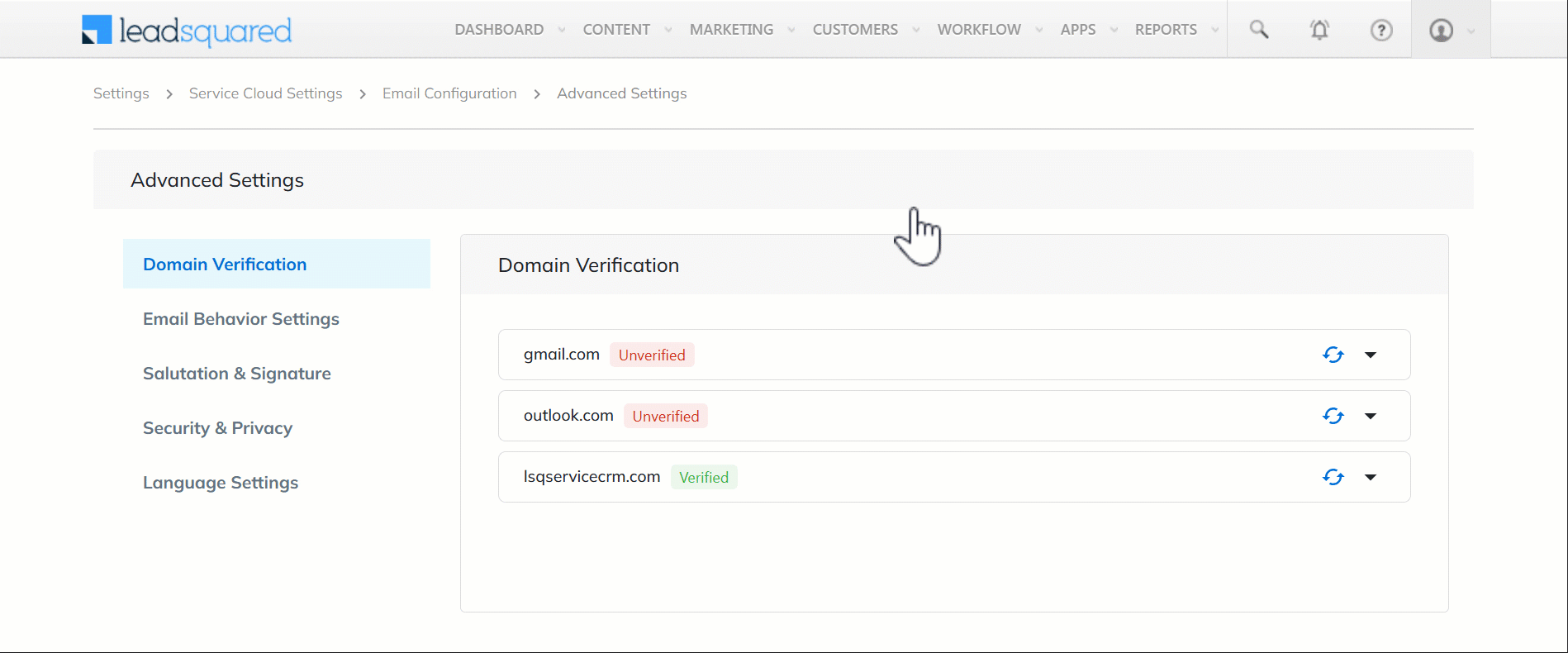 LeadSquared Service CRM Product Updates