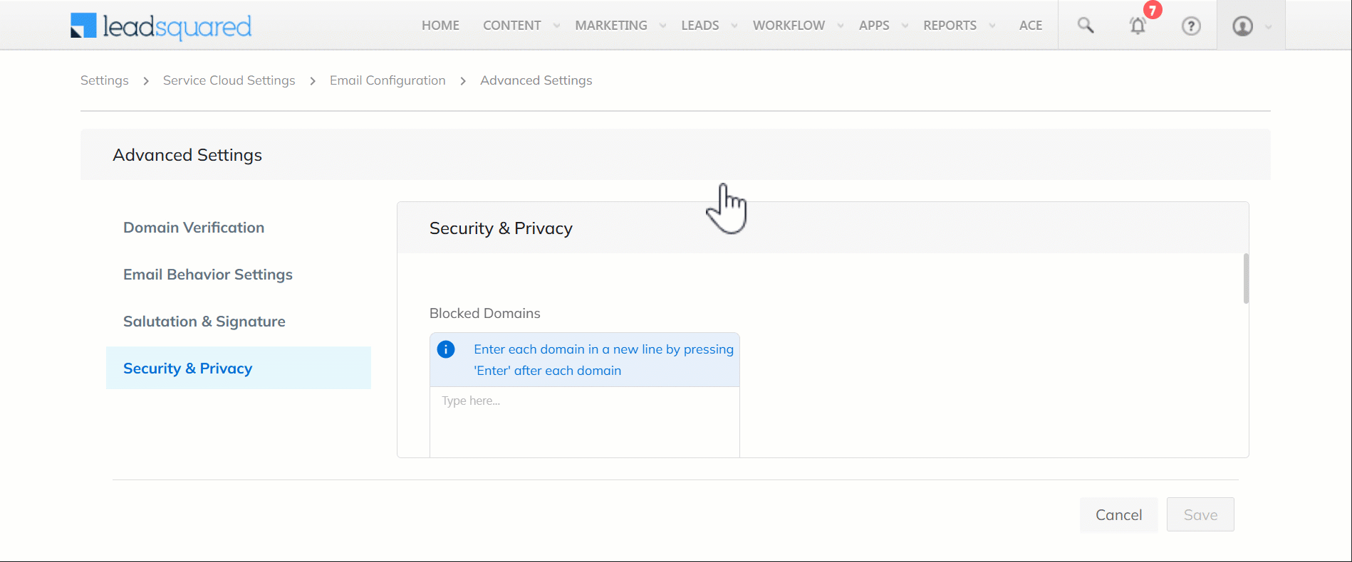 LeadSquared Service CRM Product Updates