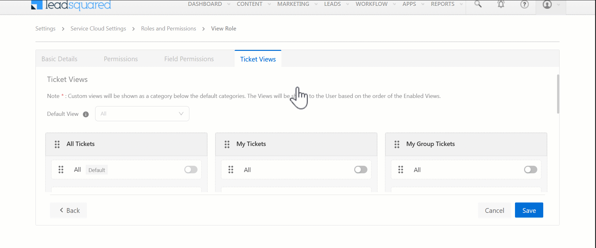 LeadSquared Service CRM