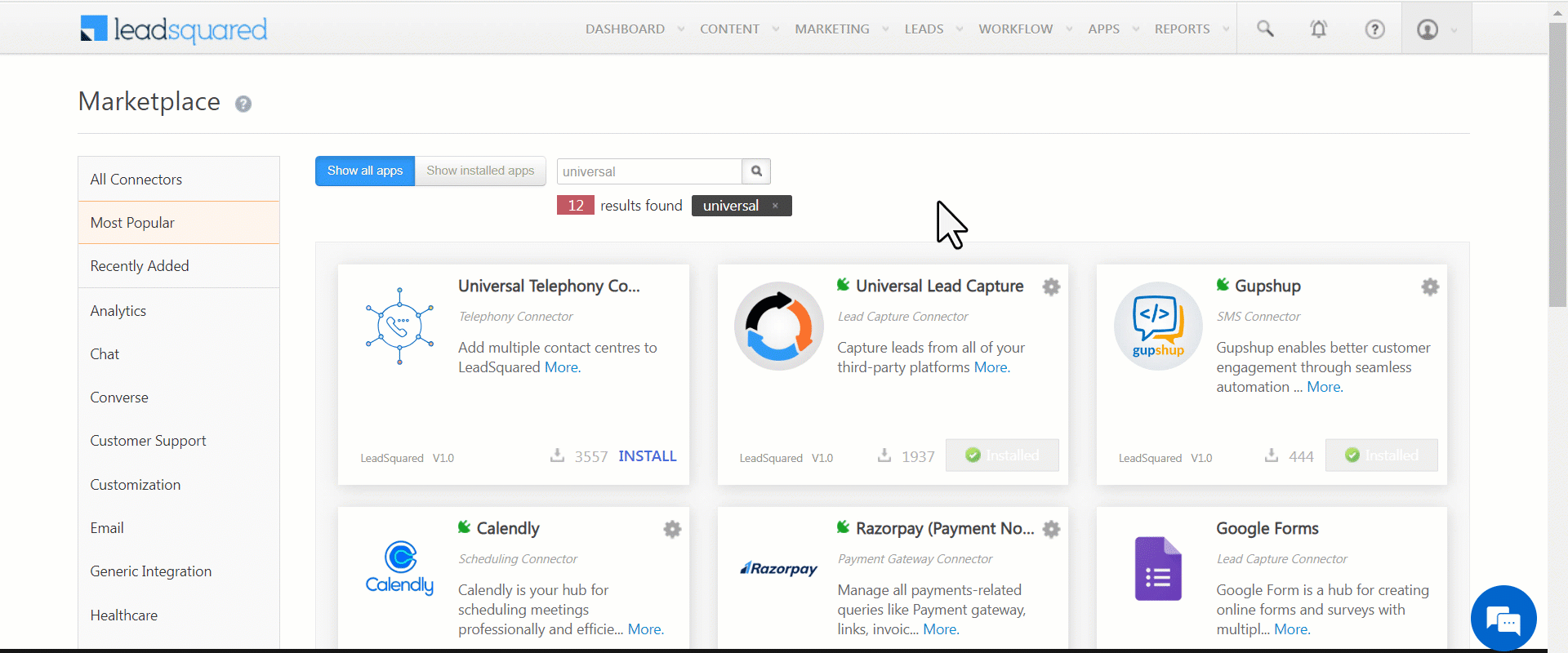LeadSquared Apps and Integrations