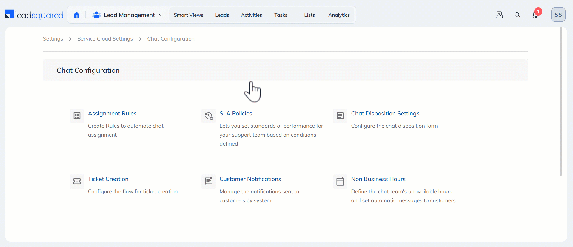 LeadSquared Service CRM