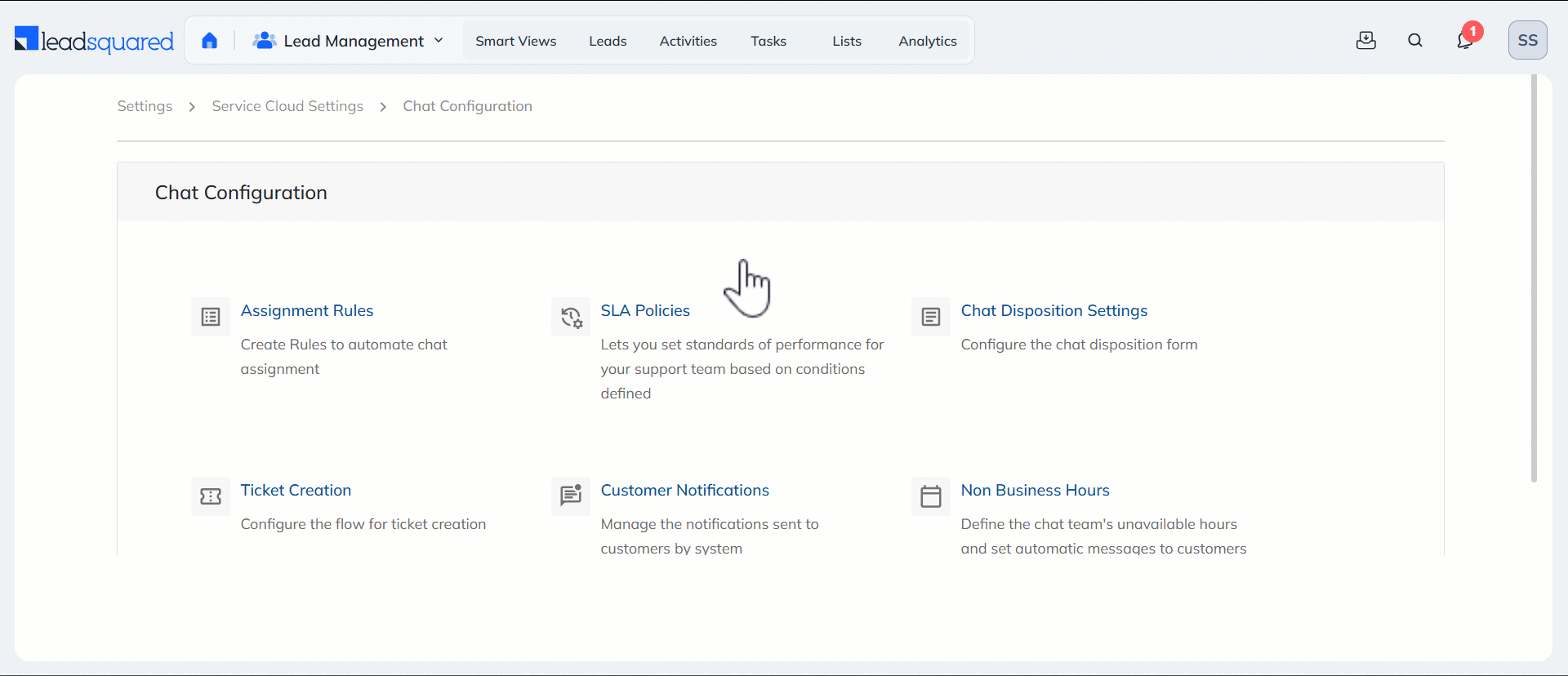 LeadSquared Service CRM