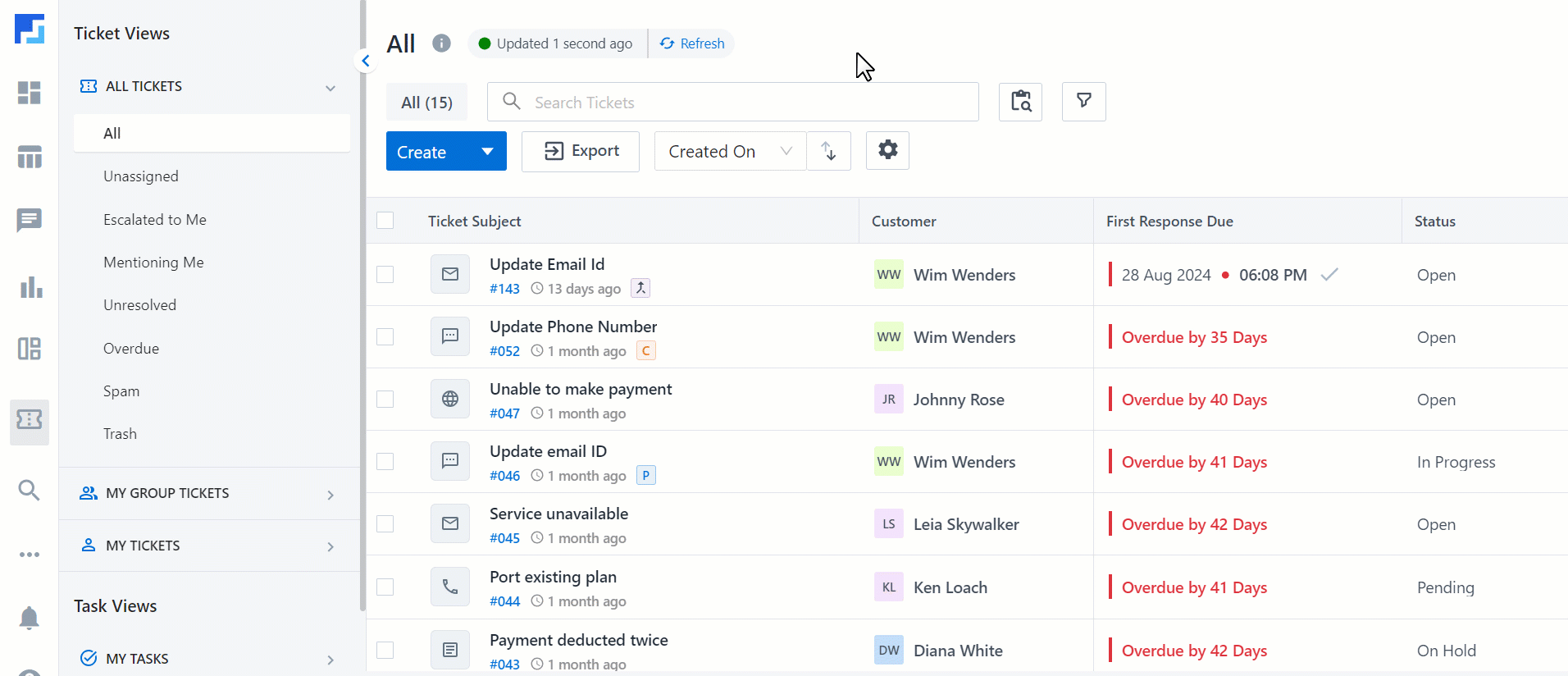 LeadSquared Service CRM