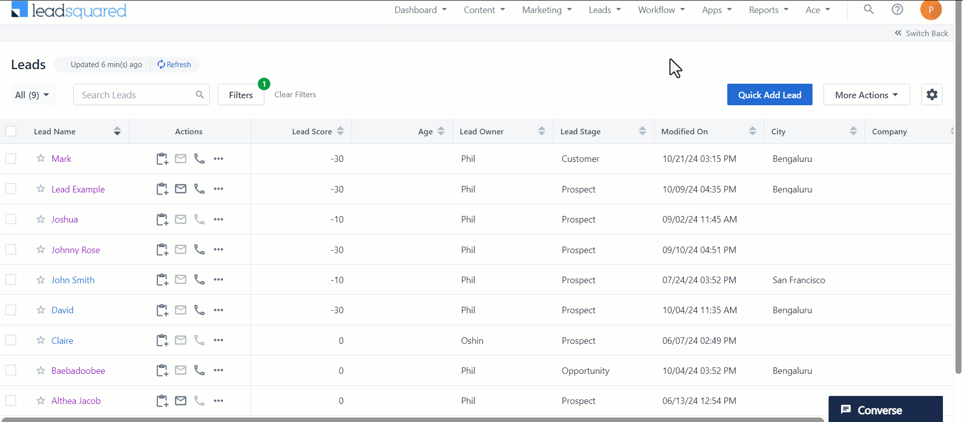 Leadsquared - Lead Form Customization