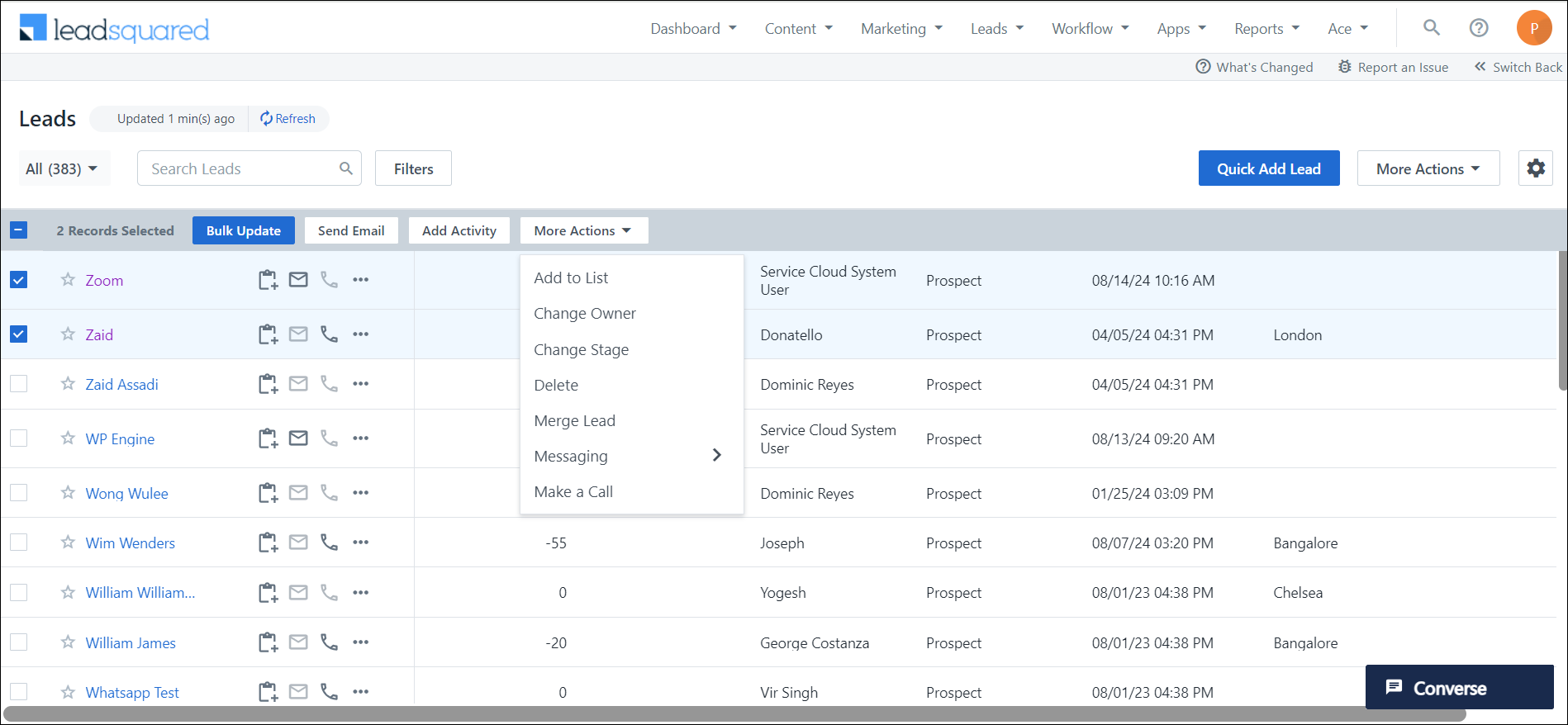 Leadsquared - Lead Management