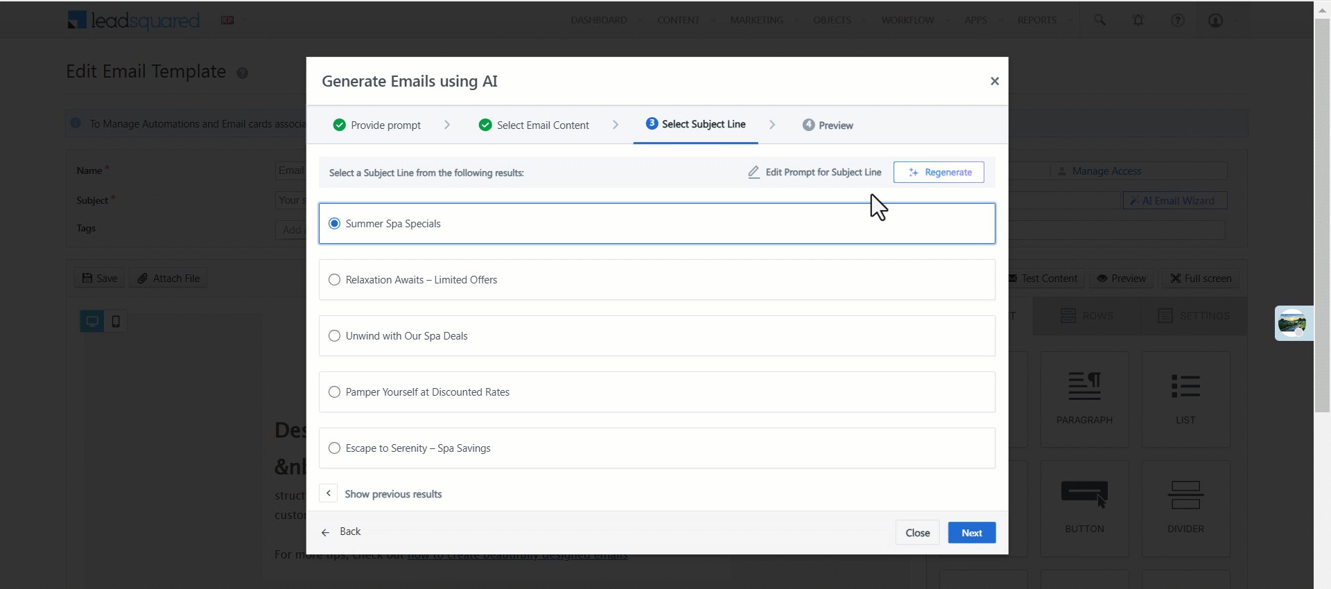 Leadsqured - GenAI in Emails