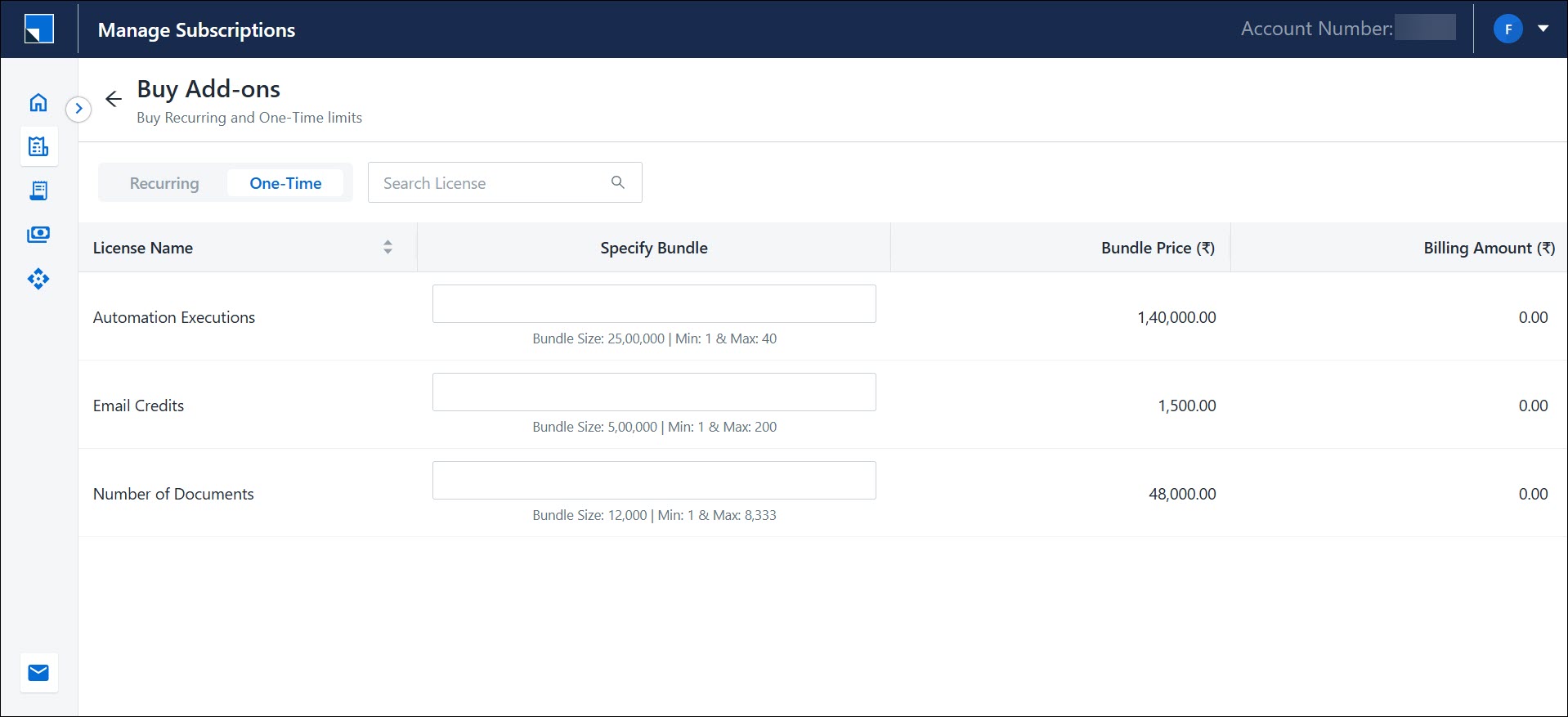Leadsquared - Subscription Management