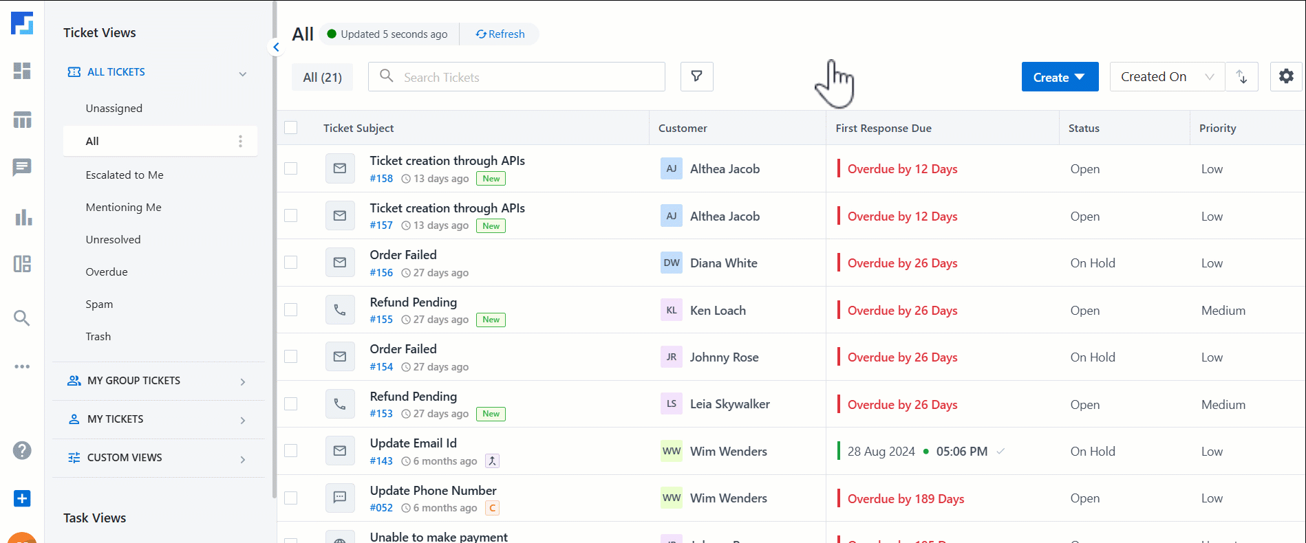 LeadSquared Service CRM