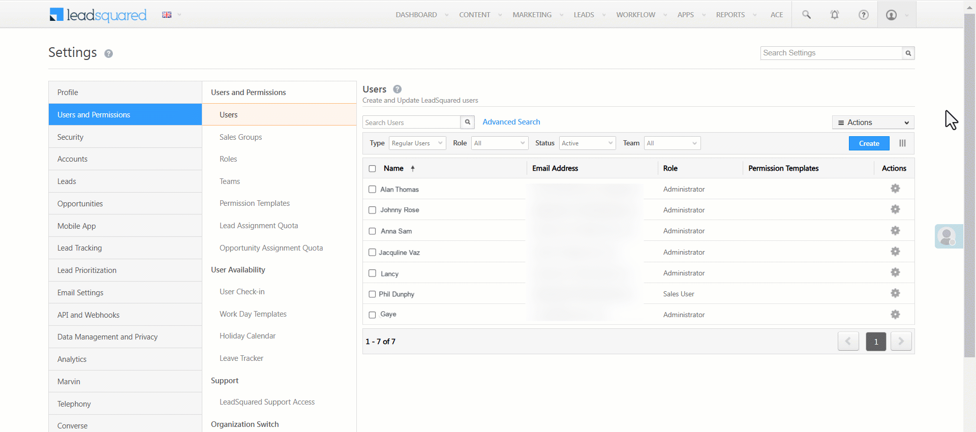 Leadsquared - Billing User