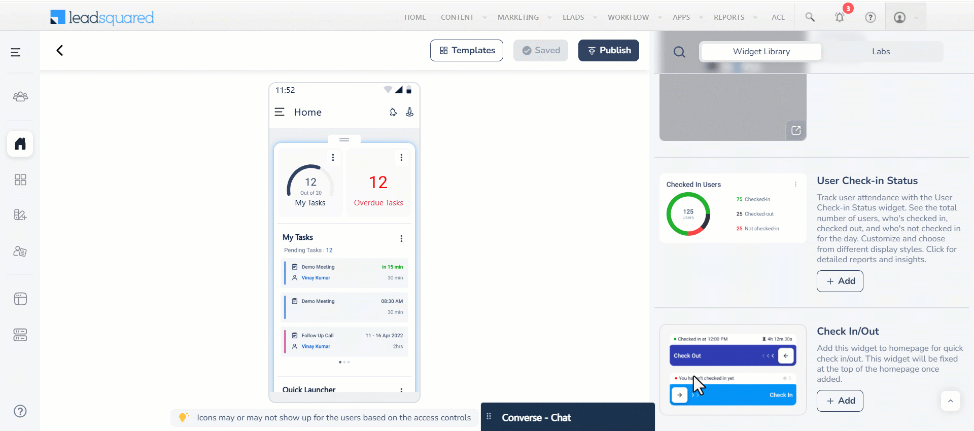 Leadquared - Casa for Mobile