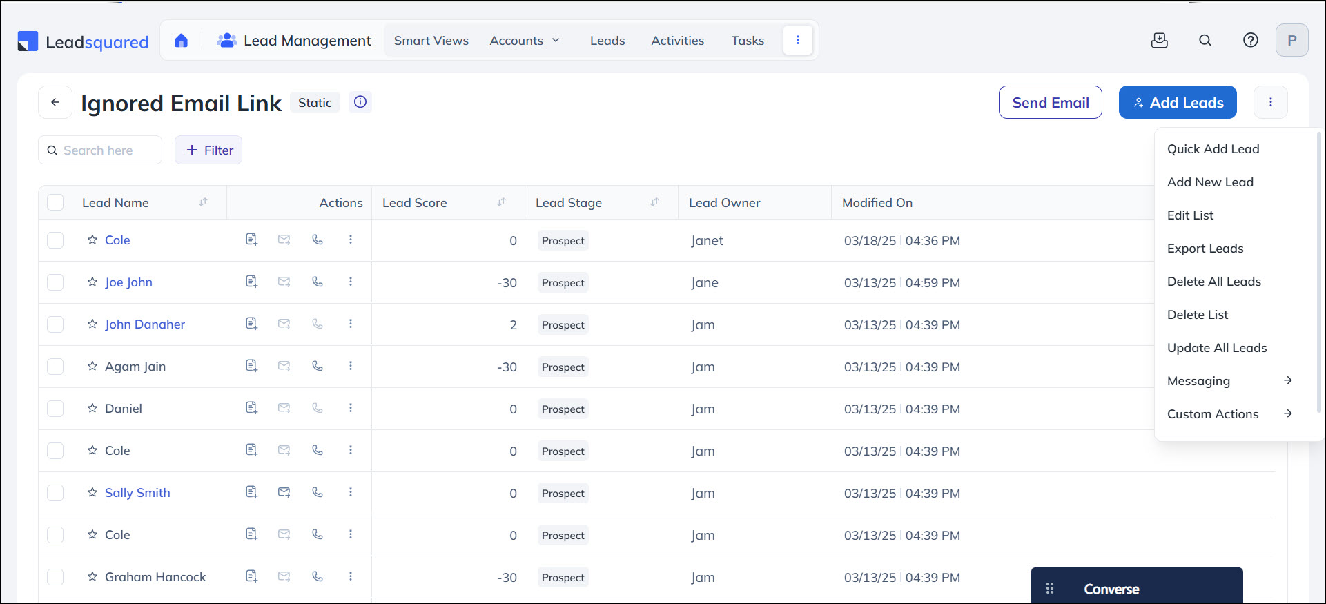 Leadsquared - NextGen UI
