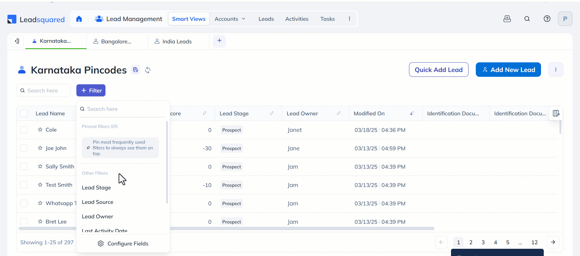 Leadsquared - NextGen UI