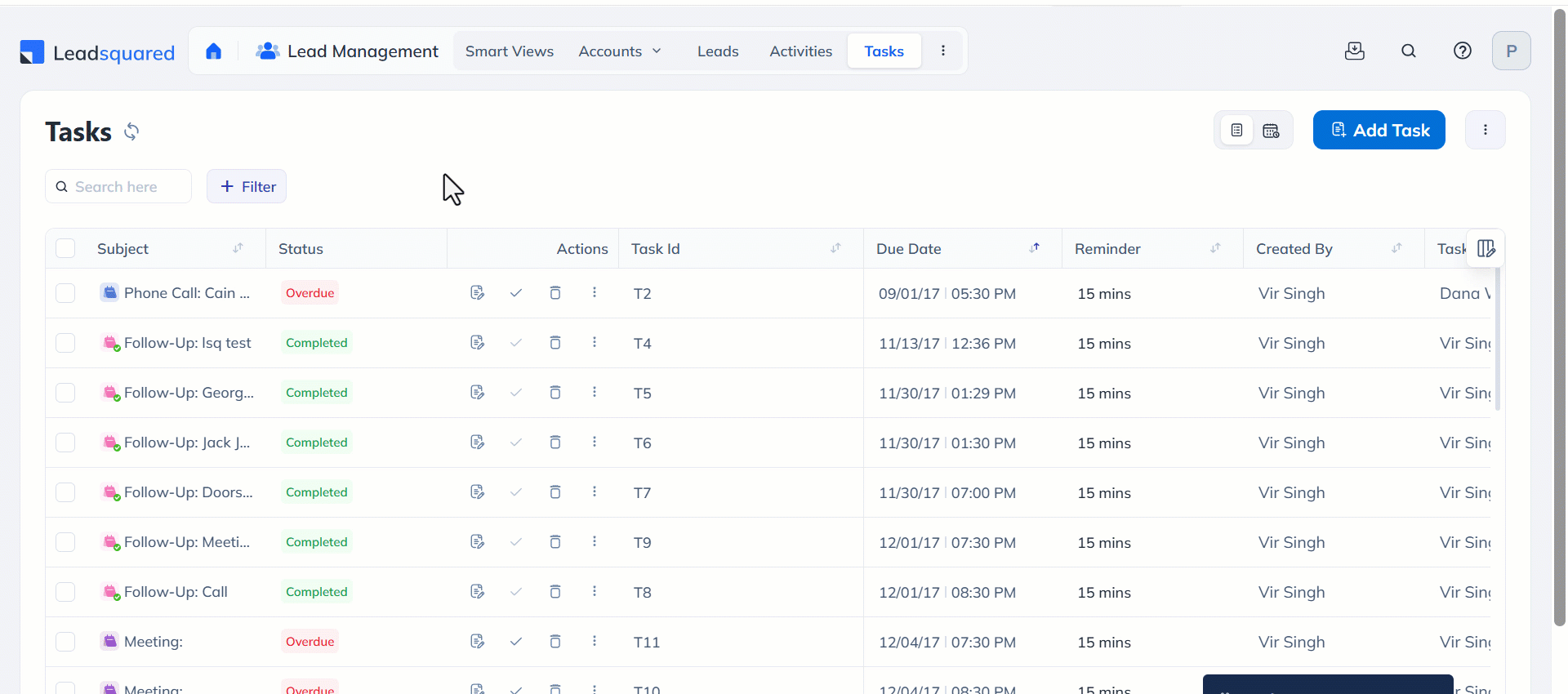 Leadsquared - NextGen UI