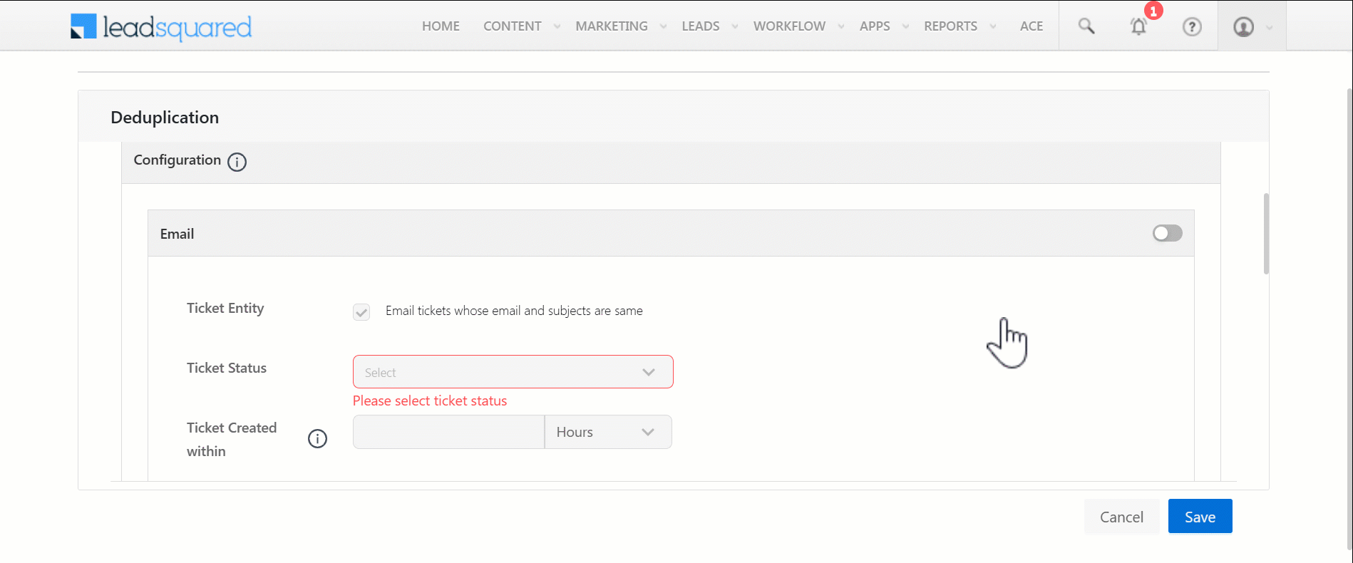 LeadSquared Service CRM