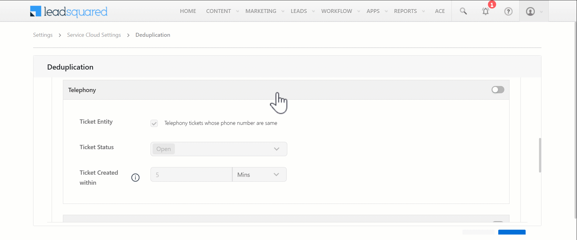 LeadSquared Service CRM