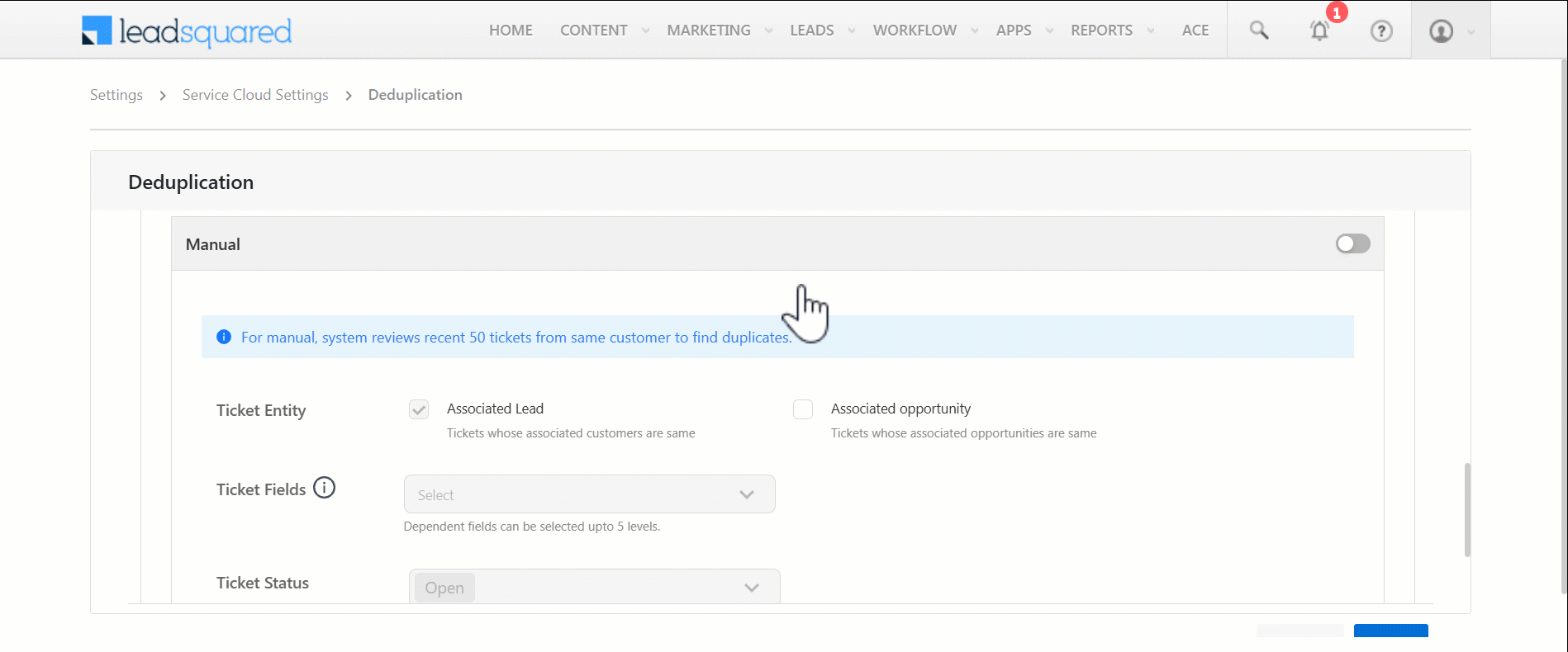 LeadSquared Service CRM