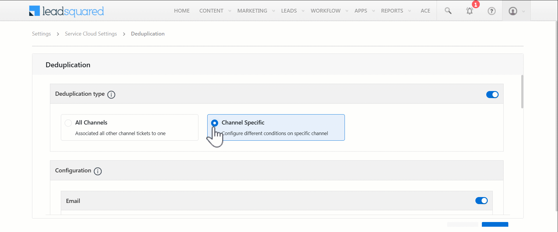 LeadSquared Service CRM