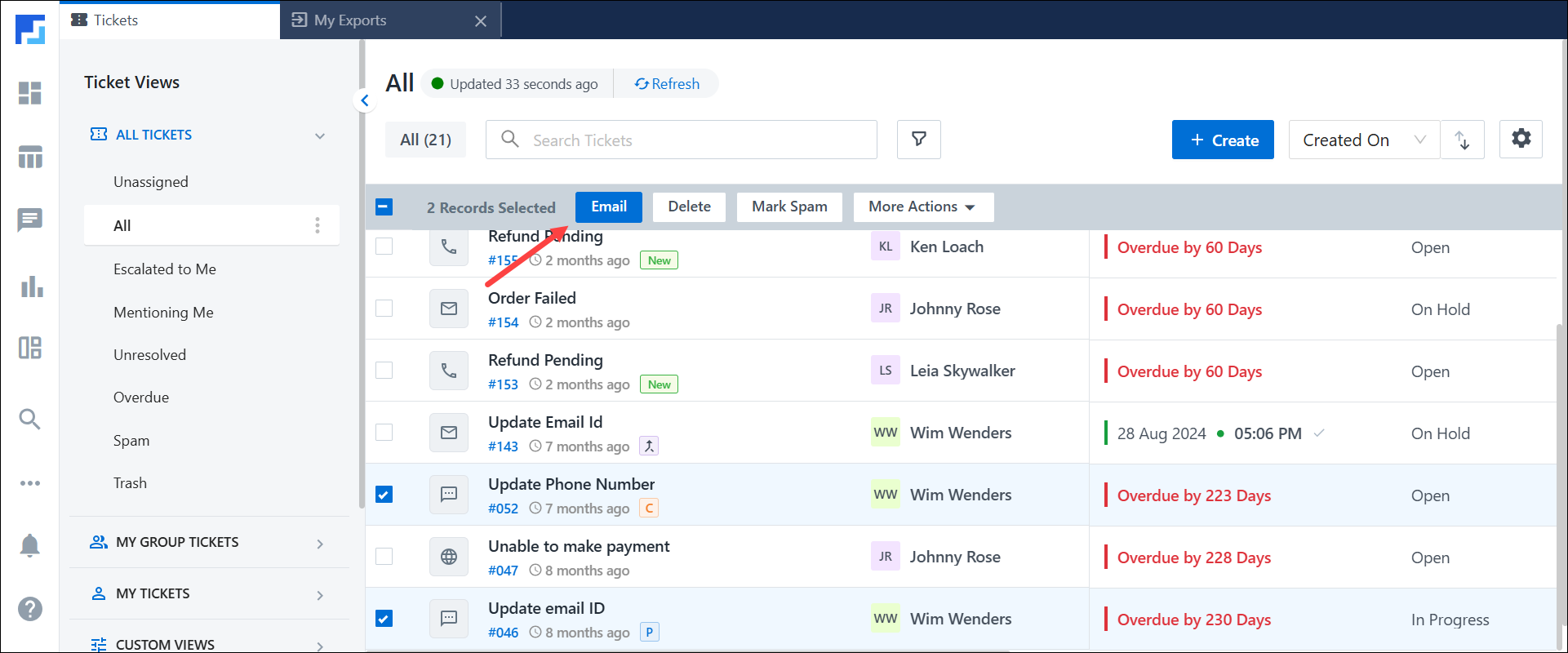 LeadSquared Service CRM