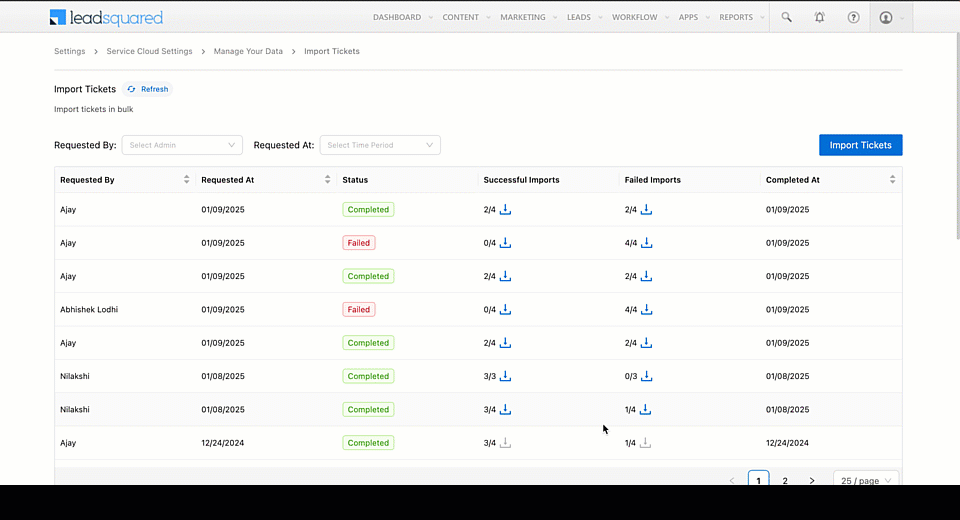 LeadSquared Service CRM