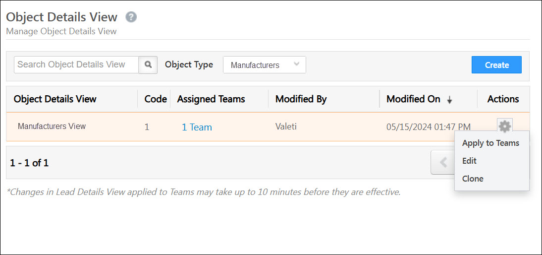 Leadsquared - Object Types