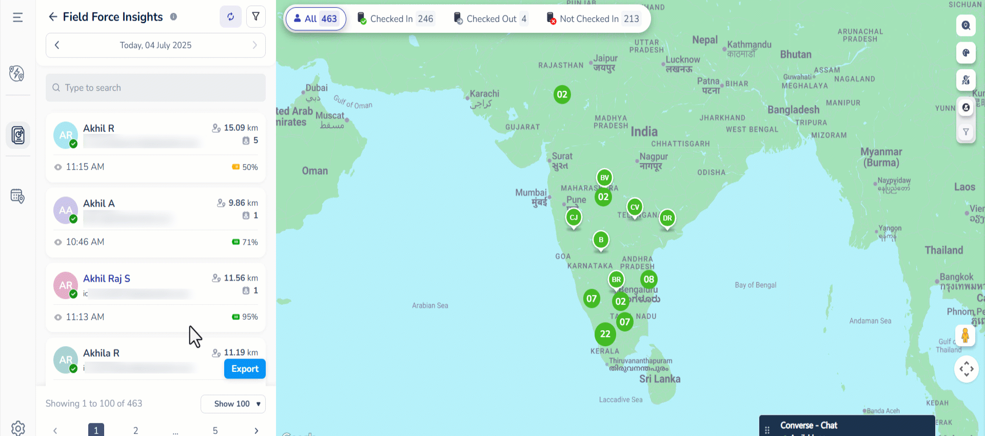 Leadsquared - Field Force Insights