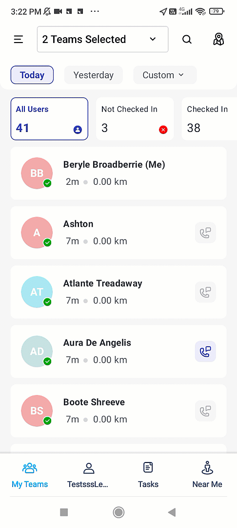 Leadsquared - My Teams