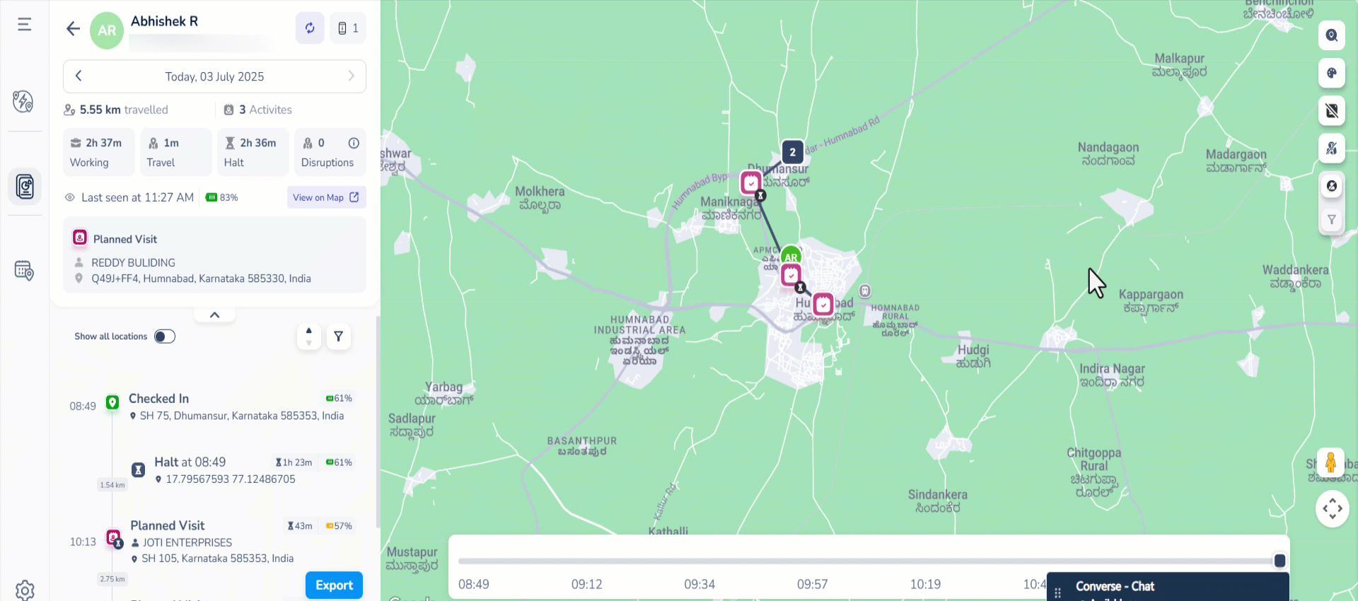 Leadsquared - Field Force Insights