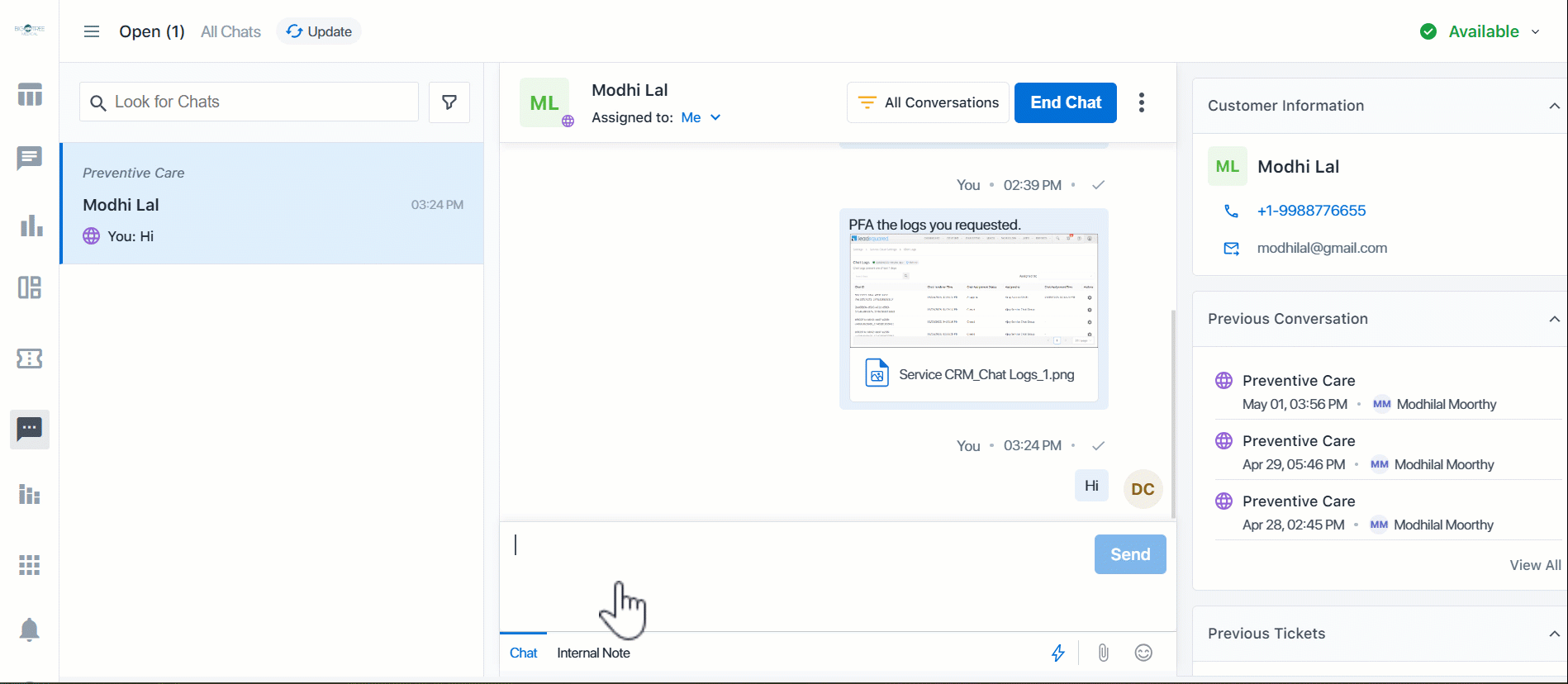 LeadSquared Service CRM Product Updates
