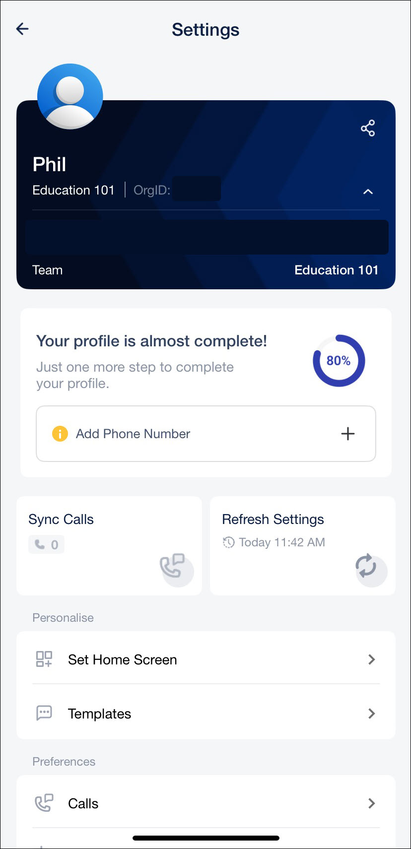 Leadsquared - Mobile App Sync